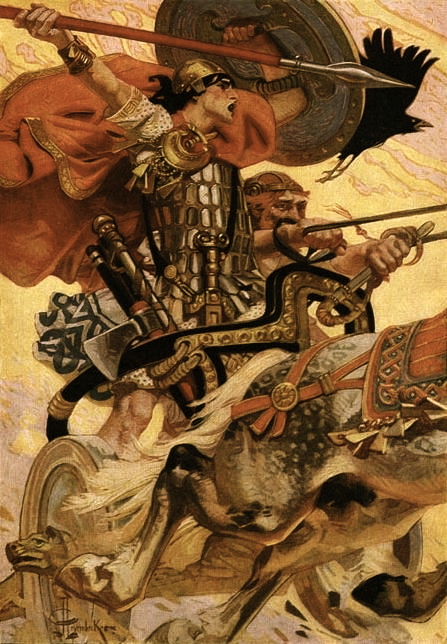 Raven and Crow of the Celts